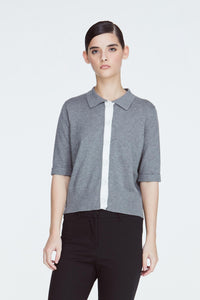 9800 HUE GREY TOP