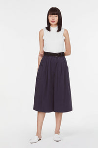 9889 WIDE LEGGED CULOTTES NAVY