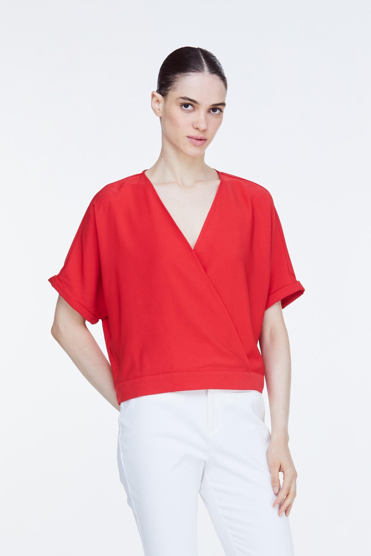 AB 9792 RELAXED MAGYAR TOP RED