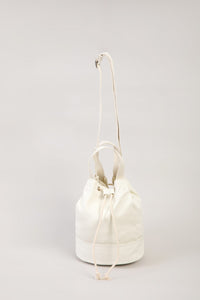 ABA 20834 DRAWSTRING BUCKET BAG CREAM