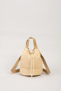 ABA 20834 DRAWSTRING BUCKET BAG KHAKI 2