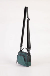 ABA 20844 DUO POCKET SLING BAG D.GREEN 3