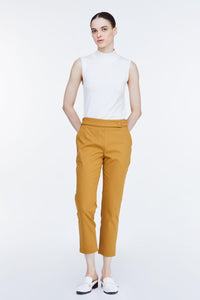 APL 9024 TAPERED TROUSERS GOLD