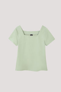 AT 10097 SWEETHEART NECKLINE TOP MINT