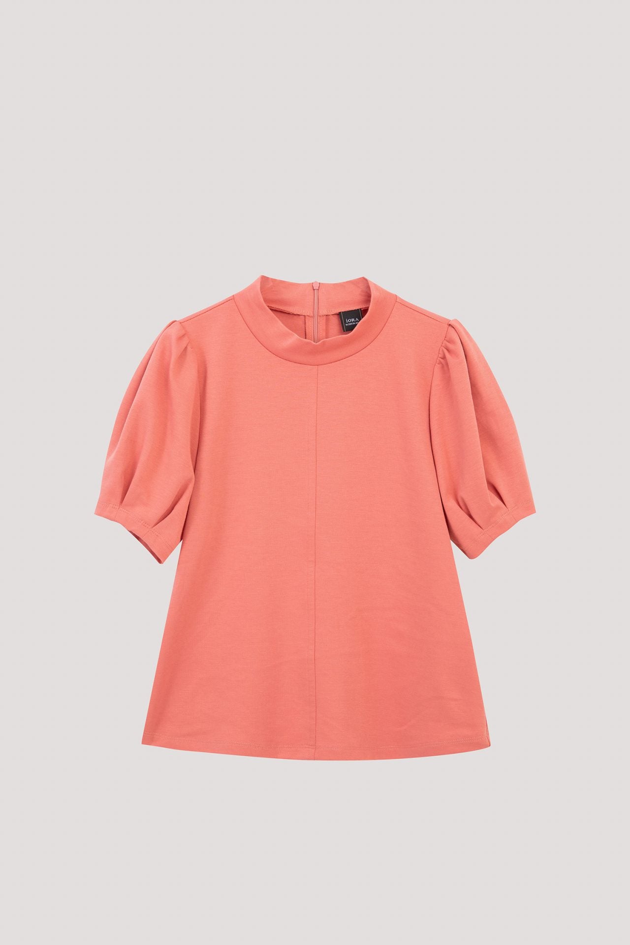 AT 10878 HIGH NECK TOP SALMON