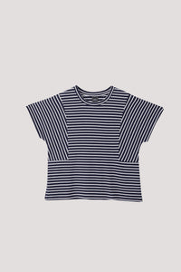 AT 11416 STRIPED TOP NAVY