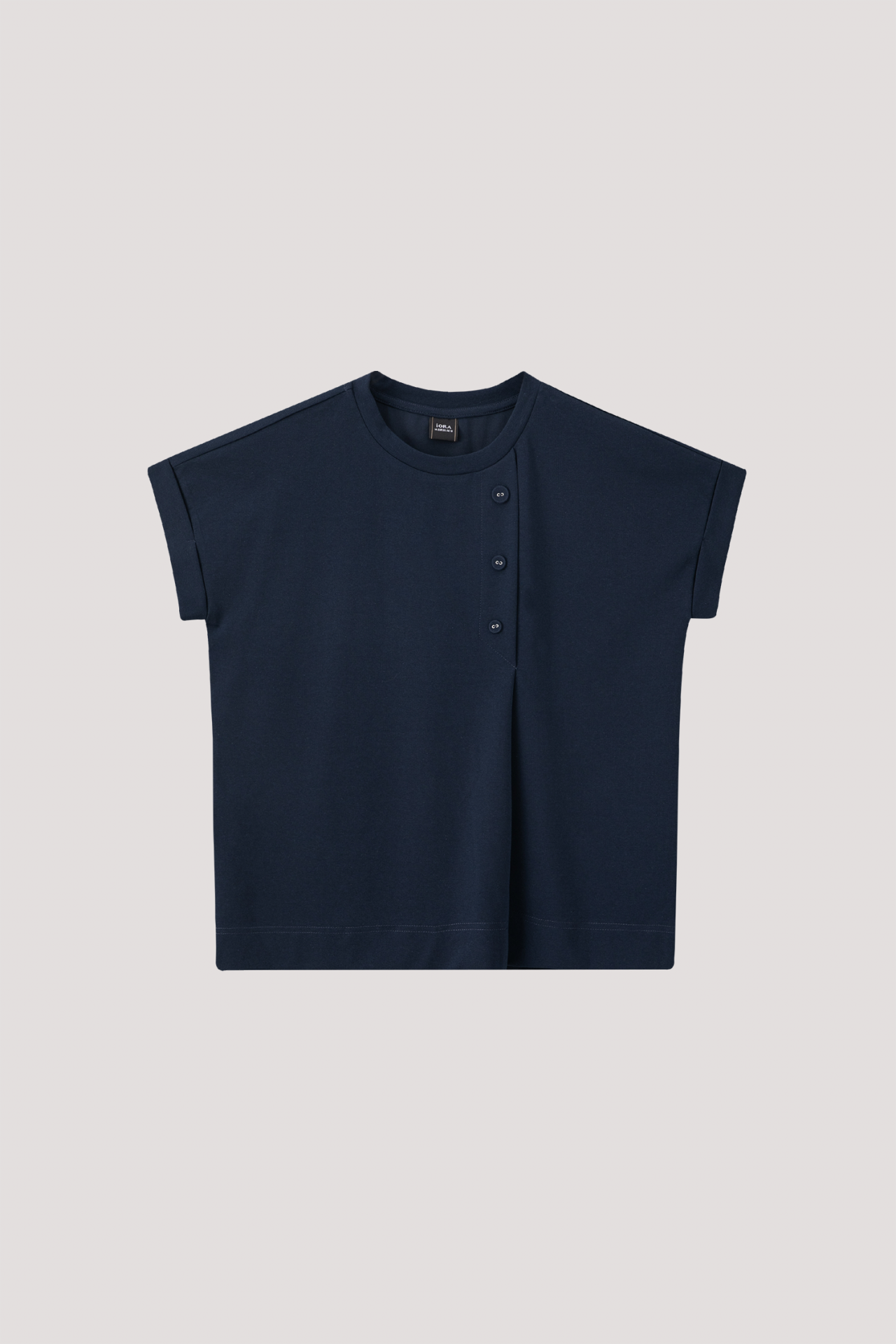 AT 9100 BUTTON ON CHEST TOP NAVY