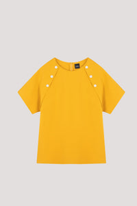 AT 9550 BUTTON FRONT TOP MUSTARD