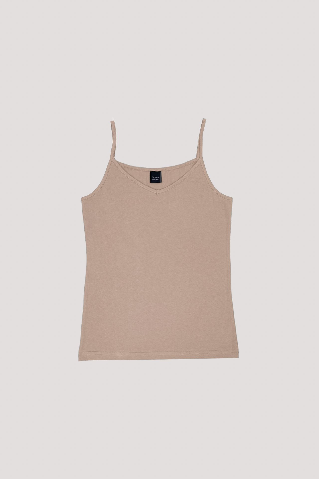 Beige spaghetti hotsell strap top