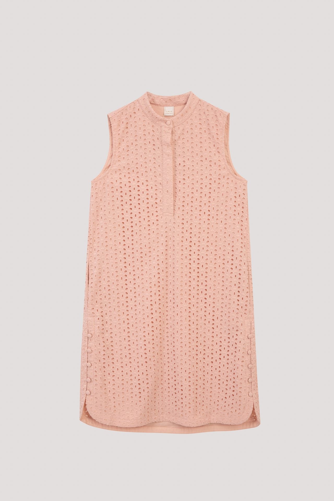 BDQ 11208 LACED DRESS BLUSH
