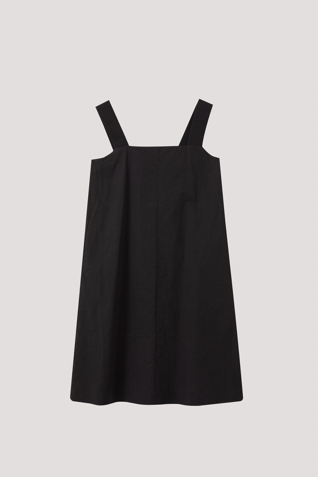 BDQ 9715 SHORT SLEEVELESS DRESS BLACK