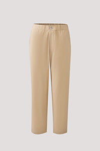 BP 11023 ELASTICATED TAPPERED TROUSERS BEIGE