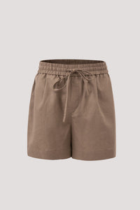 BPS 10485 KHAKI BROWN shorts