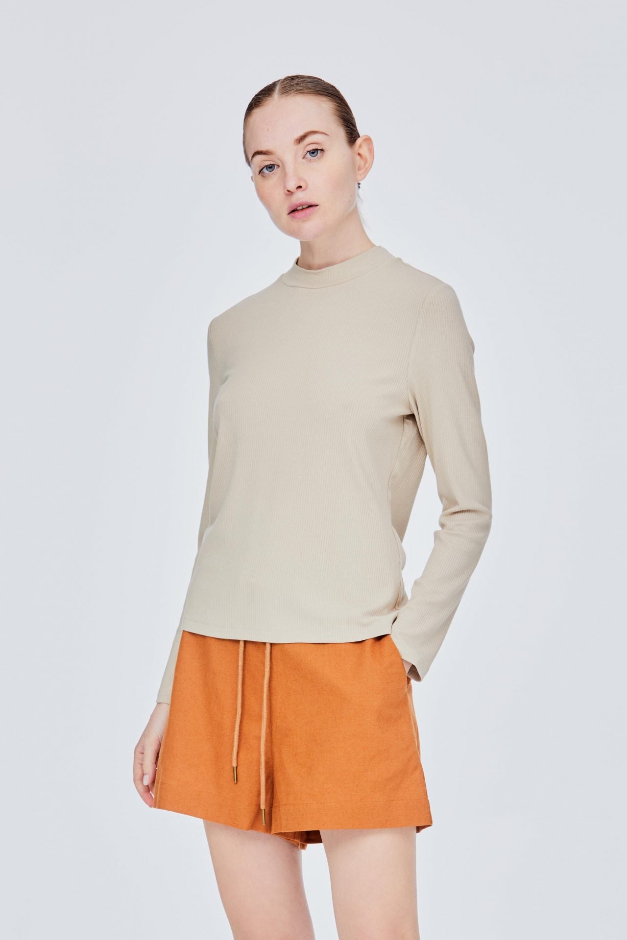 BT 11702 RELAXED PULLOVER BEIGE