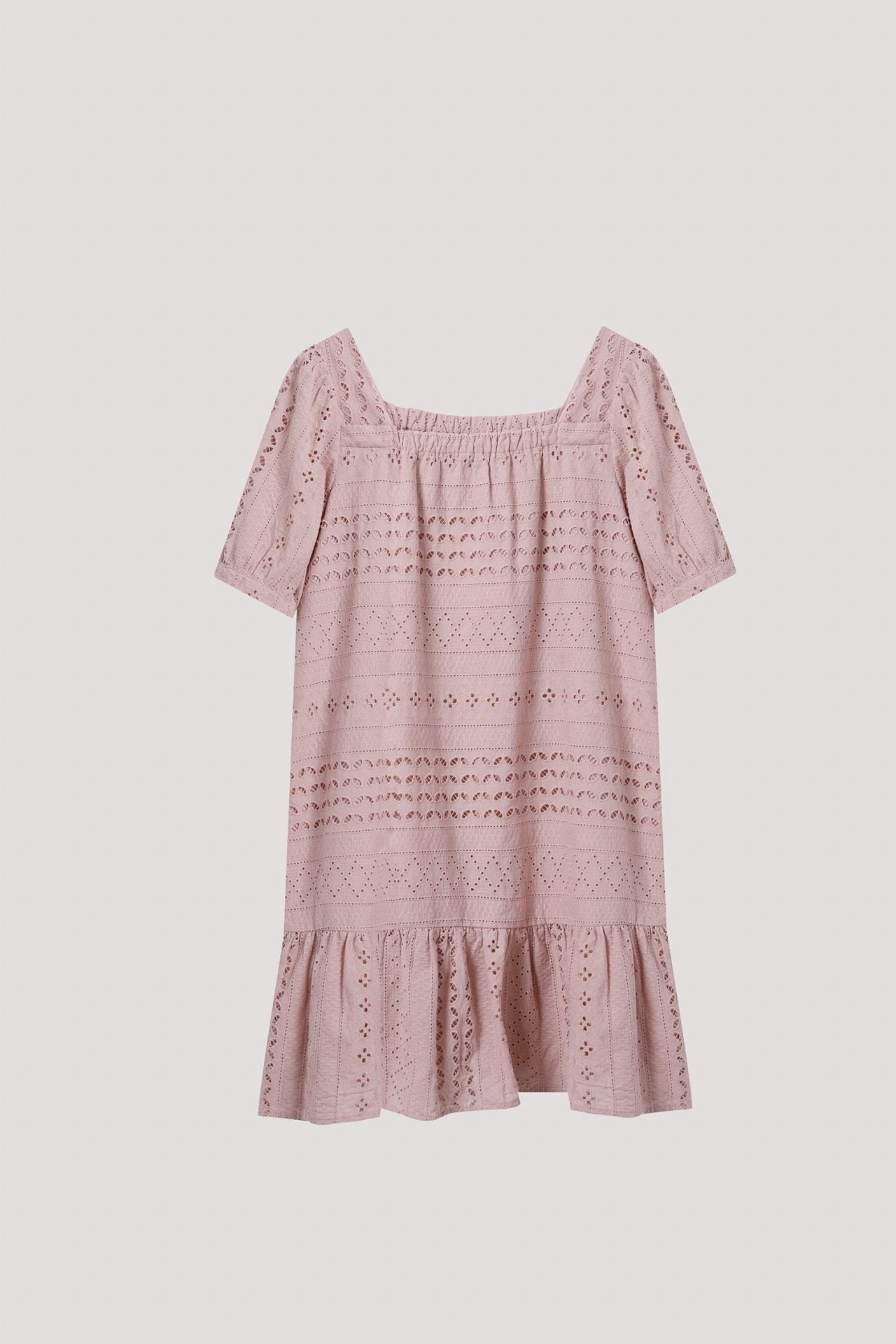 bdq 9060 layered dress blush