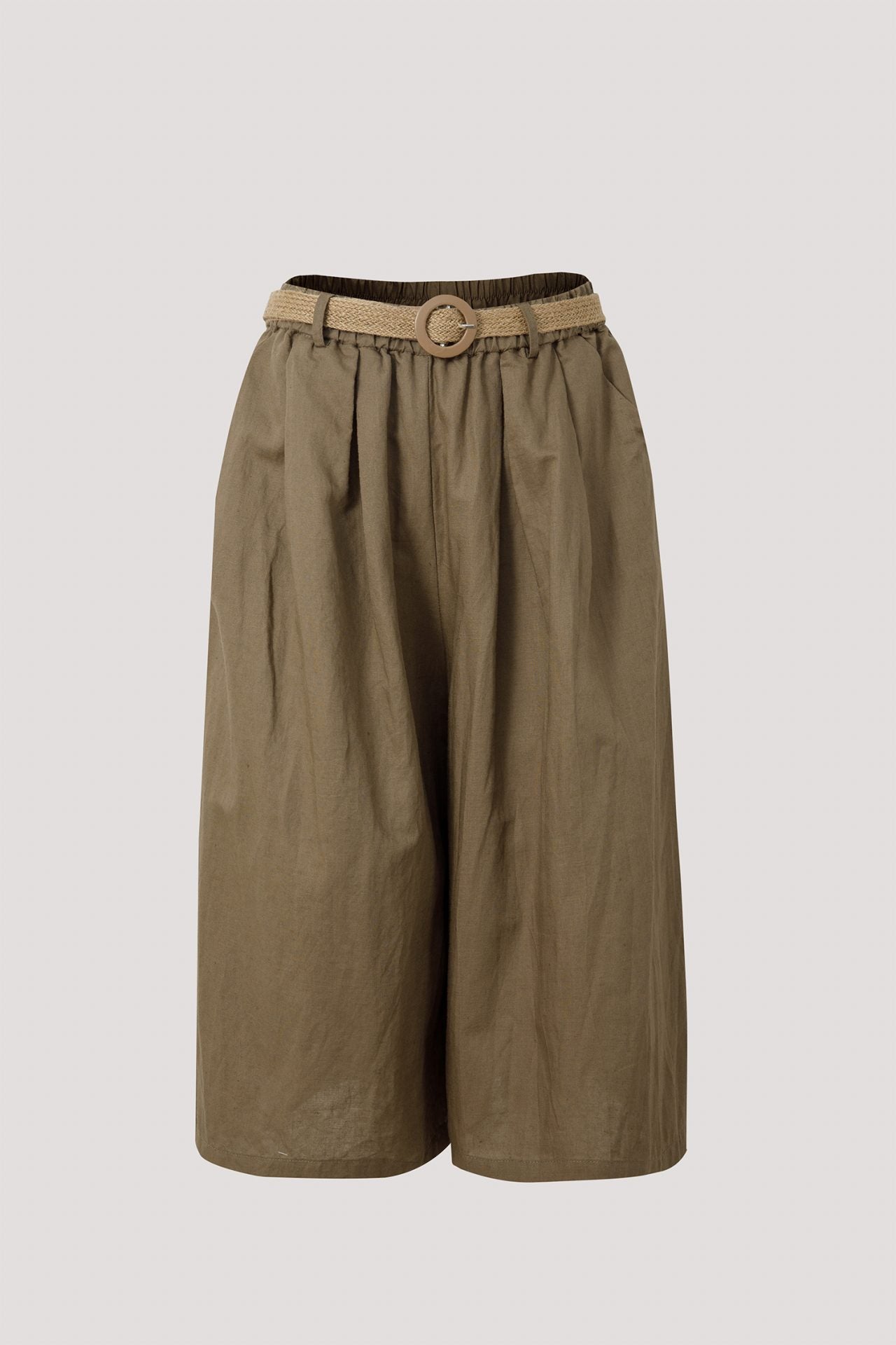 bp 9360 belted pants brown